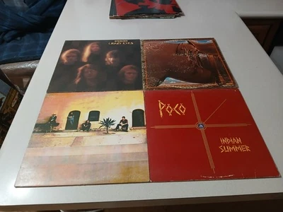 Poco LP lot/4 Indian Summer,Live,Crazy Eyes,Rose of Cimmaron - Image 1 of 2