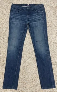 Vigoss Jeans Women’s Size 9/10 Skinny Fit Stretch Mid Rise denim Blue (33x32) - Picture 1 of 19