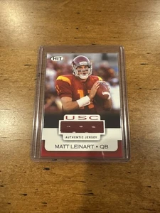 2006 Sage Hit Matt Leinart Jersey Card Relic RC USC Trojans - Picture 1 of 3