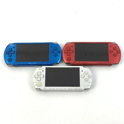Sony PSP Console PSP-3000 Lot of 3 For Parts Repair Japan 1604 UG - Image 1 of 4