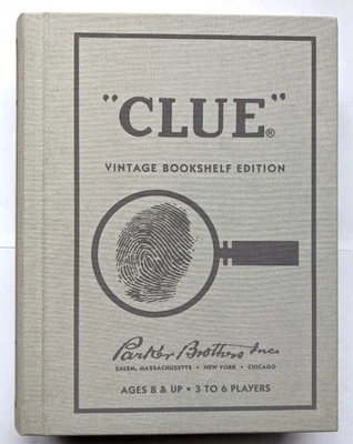 Cluedo Hasbro Vintage Bookshelf Collector’s Edition – New -  Missing Cover Box - Image 1 of 4