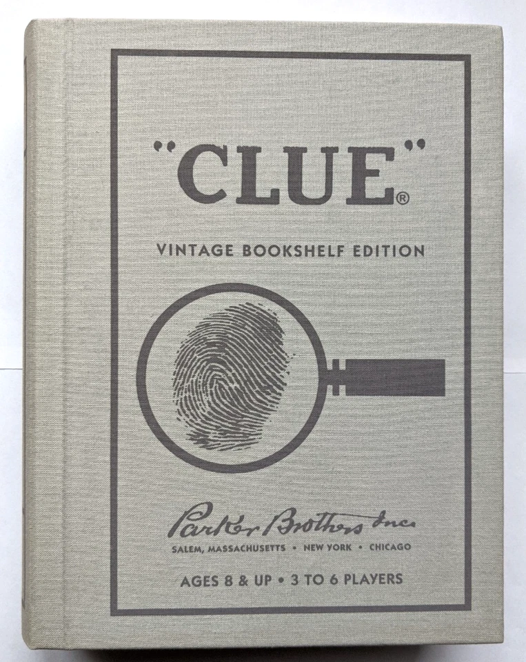 Cluedo Hasbro Vintage Bookshelf Collector’s Edition – New -  Missing Cover Box - Image 1 of 4