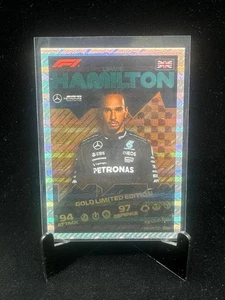 Topps F1 2024 Turbo Attax Mercedes Lewis Hamilton Gold Limited Edition #MGA10 - Bild 1 von 3
