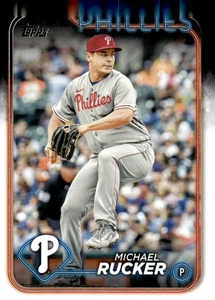 2024 Topps Update #US140 Michael Rucker - Picture 1 of 2
