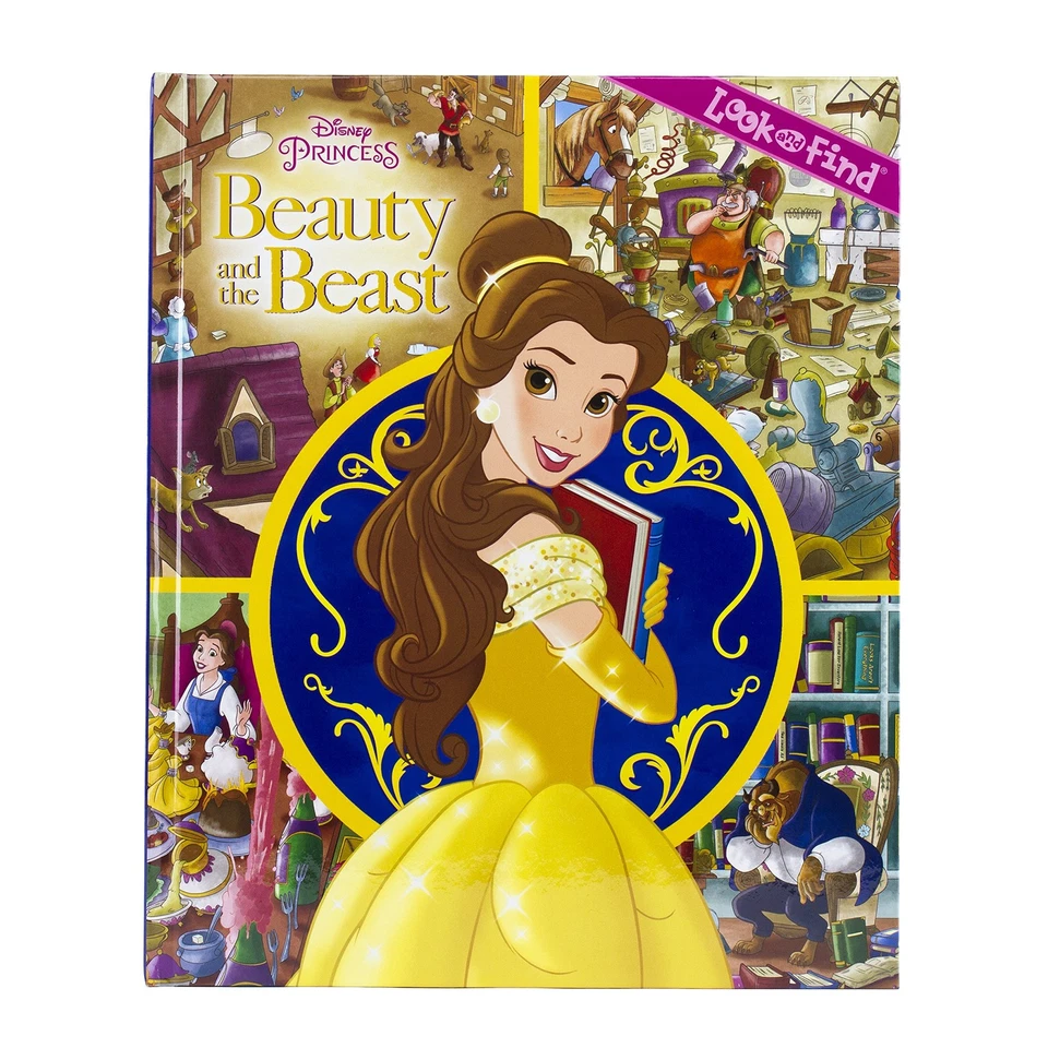 Disney Princess - Beauty and the Beast Look and Find Activity Book - PI Kids - Image 1 of 1