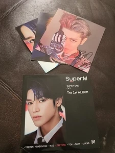 SIGNIERT nct taeyong superm limited edition LP Poster Set - Bild 1 von 12