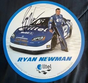 *RYAN NEWMAN*SIGNED*AUTOGRAPHED*PHOTO*CARD*NASCAR* #12*ALLTEL*COA* - Picture 1 of 5