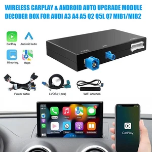 Adaptador coche CarPlay Android para Audi A1 A3 A4 A5 A6 A7 Q2 Q3 Q5 Q7 - Imagen 1 de 14