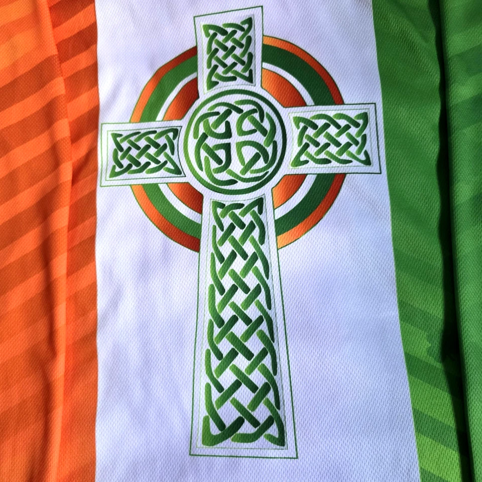 Camiseta Irlandesa Irlanda Celta Guinness New Balance 5K Carretera Carrera Manga Larga XL Foto 1 de 4