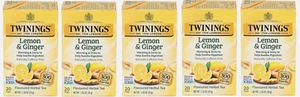 Té de hierbas Twinings limón y jengibre - 20 unidades X 5 - Imagen 1 de 1