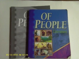 ABEKA OF PEOPLE LITERATURE SET FOR 7TH GRADE- STUDENT SET/ READER & TESTS - Picture 1 of 3