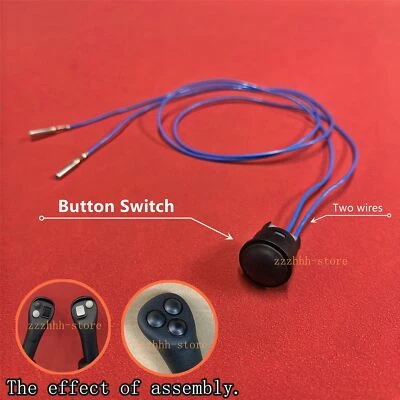 10/pack Joystick Push Button (black 2 line) 635-8205 336Gc 330Gx fit Caterpillar - Image 1 of 4