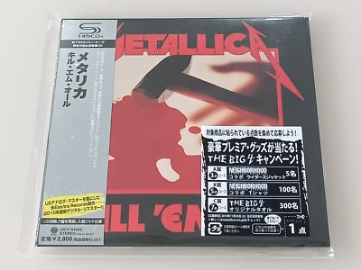 Kill 'Em All by Metallica (SHM-CD, Oct-2010, Japan Import UICY-94662) - Image 1 of 2