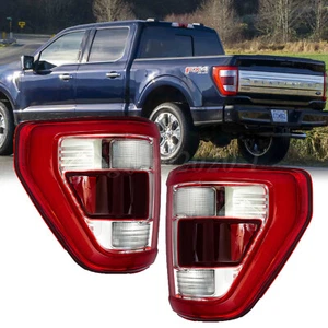 Luz trasera LED de freno con punto ciego para Ford F-150 F150 2021-2023 2 piezas - Imagen 1 de 12