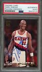 1993-94 Topps Stadium Club #219 Terry Porter Signed Card Auto Psa Slabbed Trail