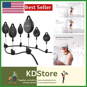 Optimize Your Gaming Area: 6-Pack VR Pulley System for Seamless Cable Management - Picture 1 of 11