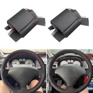 Volante Costura manual protector del volante funda del volante para Peugeot 307 CC 407 SW 04-2009 - Imagen 1 de 14