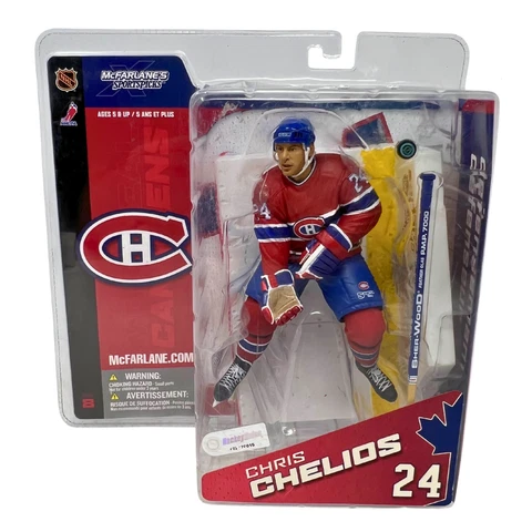 McFarlane NHL Series 8 Chris Chelios Montreal Canadiens Action Figure Cover
