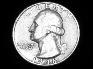 1946-D Washington Quarter --- Extra Fine +++ - Picture 1 of 12
