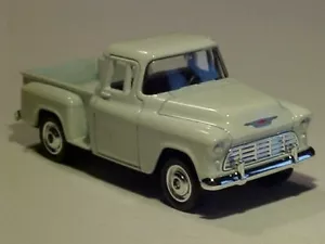 Chevrolet Chevy 1955 1955 de 3 pulgadas camioneta escalonada Welly #52369 diecast como nueva suelta - Imagen 1 de 5