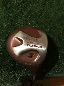 Taylormade Titanium 3 Wood Aldila 4.0 Graphite Shaft - Picture 1 of 8