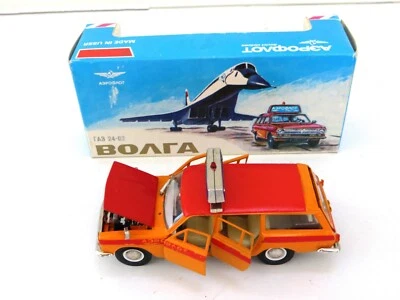1:43 GAZ 24-02 VOLGA A23 AEROFLOT NOVOEXPORT USSR CCCP MOSKVITCH LADA VAZ UAZ - Image 1 of 4