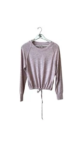 UGG Heathered pink/purple tie waist pullover Size S - Picture 1 of 6