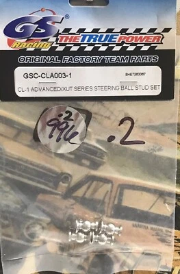 GS Racing GSC-CLA003-1 Advanced/XUT Series Steering Ball Stud Set - Image 1 of 4