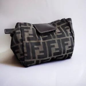 Fendi Zucca Pouch accesary Purse Authentic - Picture 1 of 14