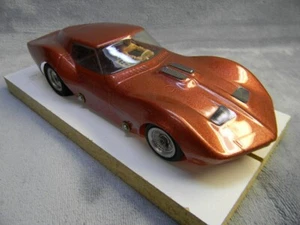 SLOT CAR SCALA 1/25 1966 MPC VINTAGE ORIGINALE MANTA RAY MARK IV ROOT BEER - Foto 1 di 10