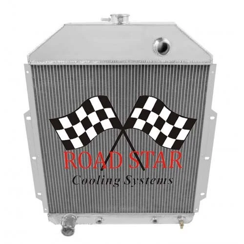 FORD PICK-UP TRUCK 42-52 3 ROW ALUMINIUM RADIATOR WITH POLISHED TANKS (4252FD) - image 1 of 1