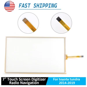 Touch Screen Glass Digitizer 7'' For Toyota Tundra Radio Navigation 2014-2019 - Foto 1 di 7