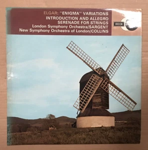 ELGAR-Enigma Variations:Intro & Serenade ECS588-LP 1970 *Part Of BUY 3 For £10* - Picture 1 of 4