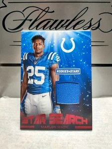 2017 Panini Rookies & Stars Marlon Mack Star Search Jerseys card #18 - Picture 1 of 2