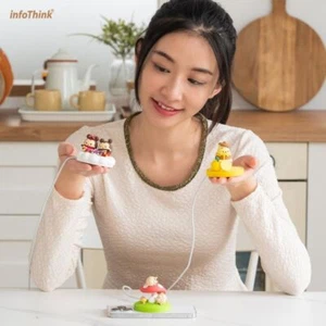 infoThink Disney Pixar Peanuts Series Magnetic Charger for iPhone Samsung Sony - Picture 1 of 72
