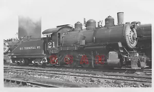 3A845 RP 1940er KANSAS CITY TERMINAL EISENBAHN 060 LOK #21 - Bild 1 von 1