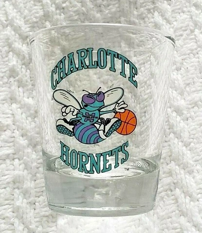 NBA Charlotte Hornets 2.5" Shot Glass 'USED' Cover