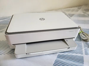 * HP ENVY 6055e COLOR Printer & Flatbed Scanner ! Print, Scan, Copy, WiFi ! * - Picture 1 of 17