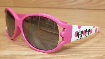 Gafas de sol genuinas Disney rosa lunares ojo pastel Minnie y Mickey Mouse **LEER**  Foto 1 de 4