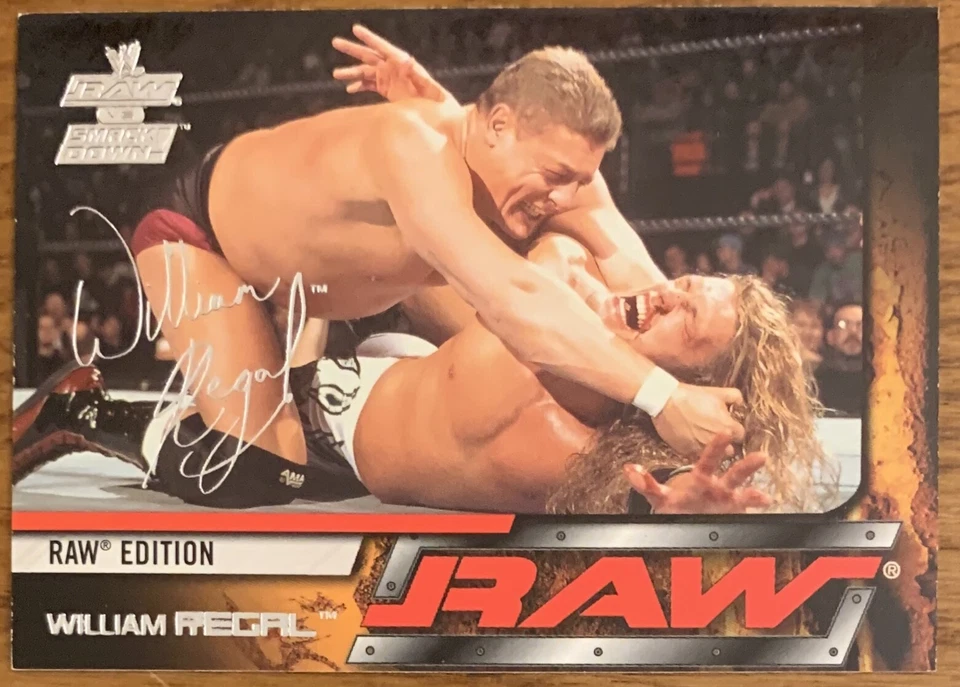 WILLIAM REGAL, WWE SMACKDOWN VS. RAW '02 FLEER COLLECTOR'S CARD - Image 1 of 1