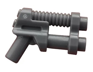 Lego 10 dunkelgraue Blaster Waffen dark bluish gray Two Barrel Pistol 95199 Neu - Bild 1 von 3