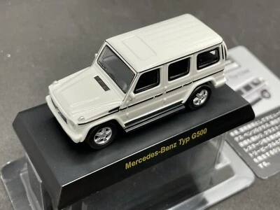 Kyosho 1/64 Mercedes-Benz Tipo G500 Blanco Diecast Modelo Coche 9G3 Foto 1 de 4