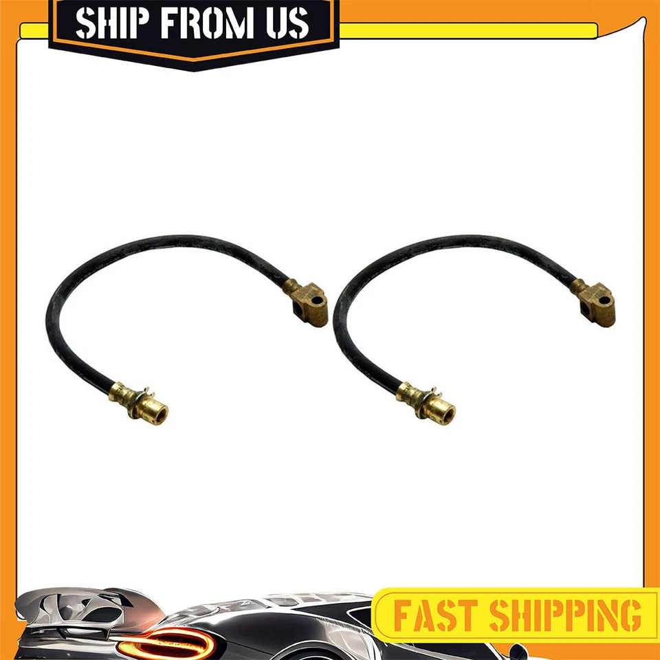 Manguera de freno delantera 2 piezas para International Harvester 1724 1979-1981 Foto 1 de 4