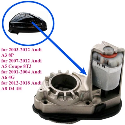 POWER FOLDING MIRROR MOTOR Assembly For Audi A3 8P,A5 Coupe 8T3,A6 4G,A8 D4 4H - Image 1 of 4