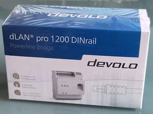 ⭐️NEU+OVP⭐devolo dLAN® pro 1200 DINrail Powerline Bridge (9567) Phasenkoppler - Photo 1/1
