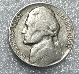 1941 s jefferson nickel - Bild 1 von 2