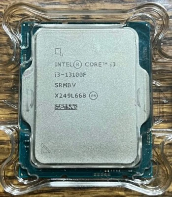 Procesador CPU Intel Core i3 13100F (4 núcleos - 3.4GHz - LGA 1700) - Imagen 1 de 3