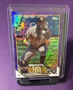 2023 Topps Update Series - Purple Foil #US229 Rougned Odor /799 - Picture 1 of 3