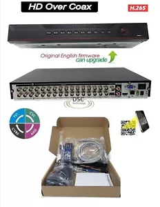 Dahua 32CH Penta-Brid 1080P DVR-HD-CVI, analogico, HD-TVI, AHD e telecamere IP + 8 TB HD - Foto 1 di 6