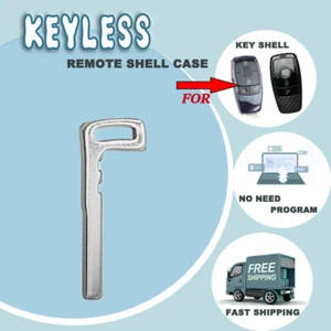 For MERCEDES-BENZ W213 E Class W213 2017 2018 Uncut Emergency Insert Key Blade - Picture 1 of 5